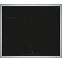 SIEMENS Induktions-Kochfeld iQ300 EH645HFB1E, Einfache Bedienung per touchSlider & extra Platz in der Bräterzone