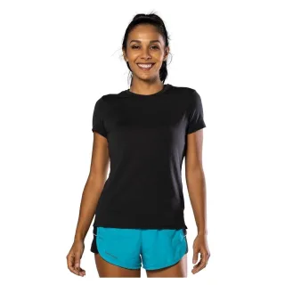 Nathan - "Dash" T-Shirt für Damen, Rundhalsausschnitt (Schwarz)