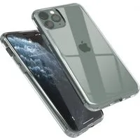 EAZY CASE Handyhülle Crystal Clear Case für Apple iPhone 11 Pro 5,8 Zoll, Schutzhülle Kameraschutz Silikonhülle Transparent Handyhülle Slimcover