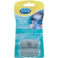 Scholl Hornhautentferner Ersatzrolle Scholl Velvet Smooth Diamonds Peeling Körnung Regular 2 Stück