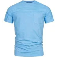 Indicode T-Shirt Herren INSprings Shirt Tee Herrenshirt mit dezenter Brusttasche aus angenehmem Material