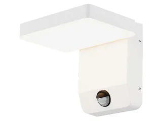 V-TAC LED-Außenleuchte VT-11020S, EEK: E, 17 W, 2580 lm, 4000 K, Sensor, Weiß, 178x170x160 mm