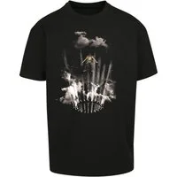 MisterTee T-Shirt MisterTee Herren Flashing Lights Oversize Tee (1-tlg)