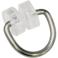 GARDINIA Gardinenring T-Tollringe, T-Schienen, (20-St), Serie T-Schiene
