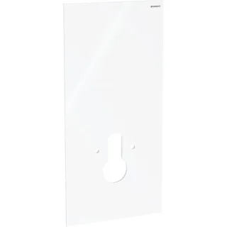 Geberit Frontverkleidung zu Monolith Sanitär- modul für Wand-WC 101cm Glas weiß, 242383SI1 242383SI1