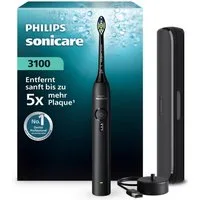 Philips Sonicare Elektrische Zahnbürste Series 3100, mit Drucksensor, 3 Intensitätsstufen, inkl. Reiseetui und Ladegerät