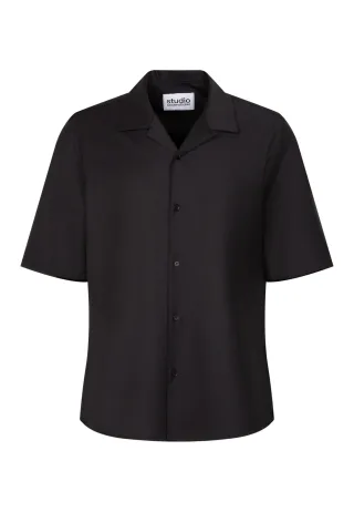 seidensticker - STUDIO RESORT 1/2 black - Gr. - XL