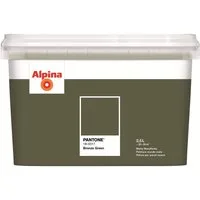 Alpina Wandfarbe Alpina Wandfarbe Pantone matt bronze green 2,5 L