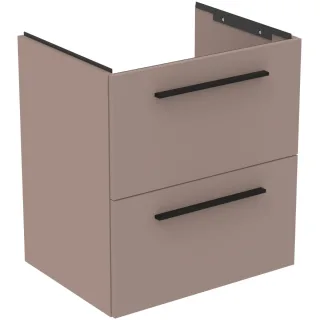 Ideal Standard Waschtisch-Unterschrank i.life A 2 Auszüge 580x440x630mm Greige matt, T6850NH T6850NH