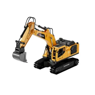 4DRC 4D-E1 E3 3 in 1 RC Simulation Engineering Model Alloy Bucket Excavator Simulated Spray Lights RTR RC Car Children T