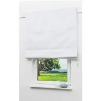 LYSEL® Raffrollo abdunkelnd Weiß, HxB 180x80cm