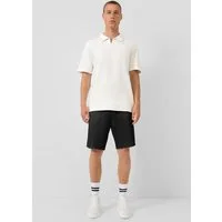 QS Shorts Bermuda Jogger Shorts mit Struktur