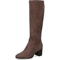 Caprice Stiefel Blockasbsatz, Langschaftstiefel mit Stretchfunktion
