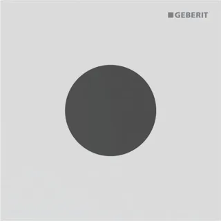 Geberit Ersatzteile Typ 40 Abdeckplatte, rund für Urinalsteuerung Infrarot, weiß matt, 246120JT1 246120JT1