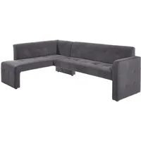 exxpo - sofa fashion Essbank Barista, bequem und elegant, hohe Bodenfreiheit, Eckbank Barista bequem und elegant, hochwertige Detailverarbeitung