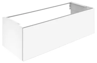 Keuco Waschtischunterschrank X-Line, 1 Frt-Auszug anthrazit/Glas anthrazit, 1200x400x490mm, 33181110 33181110000