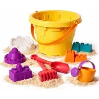 TK Gruppe Sandform-Set Sandspielzeug Set – Sandkastenspielzeug Sandförmchen, Schaufel, Rechen