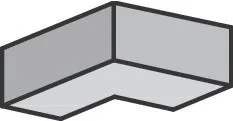 Hansgrohe Easy Dichtbandset für Innenecken , 87573000 87573000