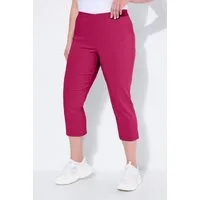Ulla Popken Funktionshose Bengalinhose wadenlang Elastikbund Stretch