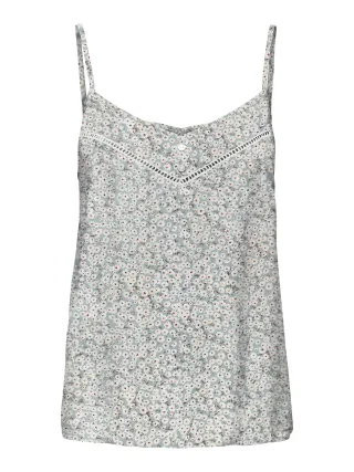 ONLY - ONLNALA LIFE SINGLET WVN NOOS Gray Mist - Gr. - L