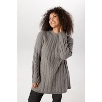 Aniston PLUS Strickpullover mit edlen Zopfstrickmuster - NEUE KOLLEKTION