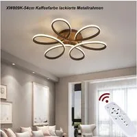 Euroton LED Deckenleuchte LED Deckenlampe Fernbedienung Lichtfarbe einstellbar dimmbar Leuchte, LED fest integriert, mit Fernbedienung warmweiß bis kaltweiß stufenlos einstellbar