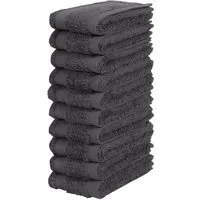 OTTO home Waschlappen Vanessa, 10 Seiftücher, 30x30cm, in Standard- und Premium-Qualität, (Set, 10-St), Handtücher mit Bordüre, 100% Baumwolle, einfarbig, weich