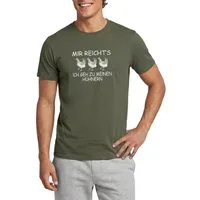 Spreadshirt T-Shirt Mir Reicht's Ich Geh Zu Meinen Hühner Männer T-Shirt (1-tlg)