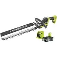 ONE+ Akku-Heckenschere RY18HT50A-125, 18Volt grün/schwarz, Li-Ionen Akku 2,5Ah
