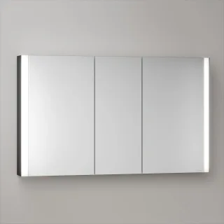 KEUCO Royal Atlas LED Spiegelschrank 120 x 71 x 12,7 cm mit 3 Türen, Aufputz 211201450050