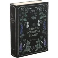 Horror-Shop Dekofigur „Gift-Pflanzenbuch", als Geheimschatulle & Au