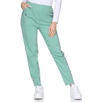 Cherry Berry Schlupfhose Damen Sommerhose luftig leichte Freizeithose mit Stretch elasticher Gummizug, in Unifarben, auch große Größen erhältlich