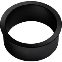 SO-TECH® Kabelkanal Kabeldurchführung Kabelring Kabeldurchlass echt Edelstahl (1-St), Einbau-Ø 12 mm / Außen-Ø 15 mm, schwarz galvanisiert