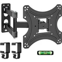 muchen TV-Wandhalterung TV Wandhalterung Schwenkbar für 55" 43" LCD LED Fernseher Halterung, (bis 55,00 Zoll, Für 55" 50" 43" 40" 32" 26" Fernseher bis zu 18kg)