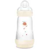 MAM Babyflasche Easy Start Baby Weithalsflasche mit SkinSoft Trinksauger
