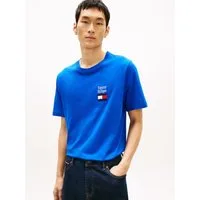 Tommy Hilfiger T-Shirt BRAND LOVE TEXT STACK Regular fit mit Rundhalsausschnitt