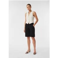 comma Shorts Bermuda Bermuda-Shorts aus Baumwollmix