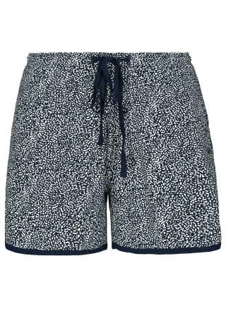 IN LINEA - Da.-Shorts Piped night print - Gr. - 36