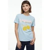 ONLY CARMAKOMA Kurzarmshirt CARKITA LIFE S/S PEARL TOP JRS