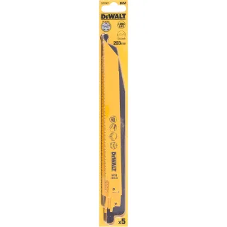 DEWALT Bi-Metall Säbelsägeblatt für Sandwichmaterialien bis 175mm 5 Stück - DT2387-QZ