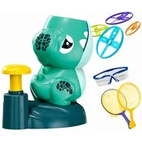 R2 Invest Spiel Fliegende Scheiben Dino Launcher Kinder Outdoor Spielzeug