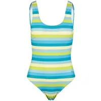 Beco Beermann Badeanzug Fresh Stripes (1-St) mit tiefem U-Rücken