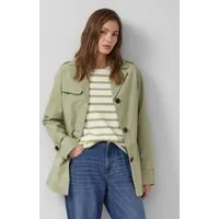 s.Oliver Trenchcoat Outdoor-Jacke Wasserabweisender Trenchcoat im Slim Fit