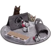 Canadian Cat Company Tier-Intelligenzspielzeug Katzenspielteppich ActivityTeppich, COSMO, Intelligenzspielzeug für Katzen, Spielteppich, Spielmatte