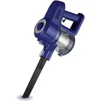 CLEANmaxx Akku-Hand-und Stielstaubsauger Zyklon Staubsauger blau / silber, 120 W, beutellos, beutellos, starker Akku