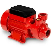 EBERTH Wasserpumpe Gartenpumpe Kreiselpumpe Saugpumpe, 1 Zoll Anschluss, 750 Watt Leistung, 8m Ansaughöhe