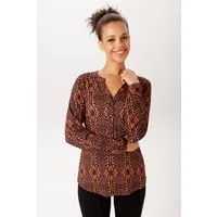 Aniston CASUAL Schlupfbluse mit farbenfrohen, grafischen Druck - NEUE KOLLEKTION