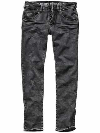 Herrlicher Herren Jeans Trade Schwarz 99 % Baumwolle, 1 % Elasthan