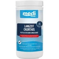 mediPOOL Poolpflege mediPOOL Langzeit ChlorTabs 1 kg, (Spar-Set)