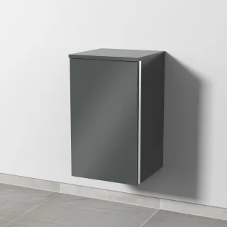 Sanipa 3way Unterschrank mit 1 Tür, Anthrazit-Glanz, BS13879 BS13879